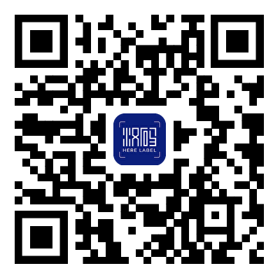HereLabel app download QR code